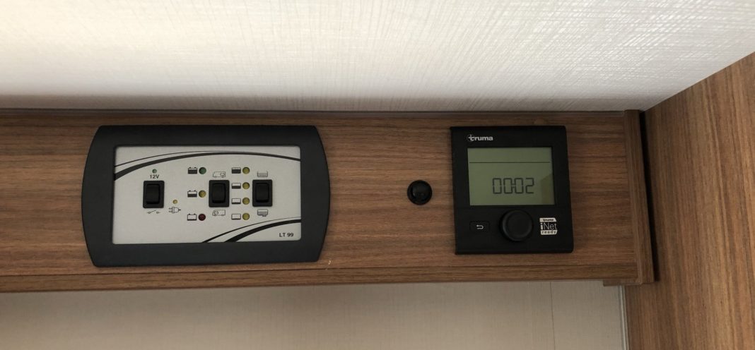 Fertig eingebaute CP Plus Truma CP Plus im Carado T 449
