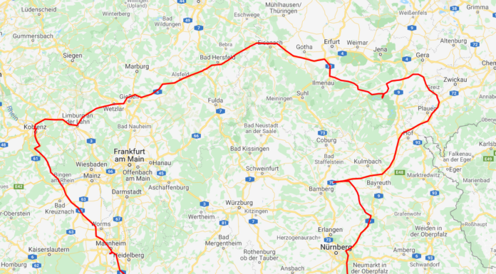 Ausgabe der GPS-Position als Route